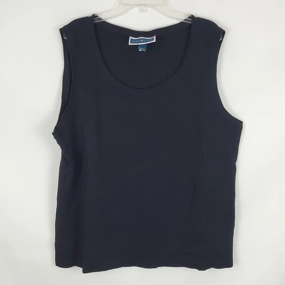 Bundle Lot of 2 Karen Scott Tank Tops Womens XXL Casual Curvy Plus Size Gorpcore - Picture 4 of 6